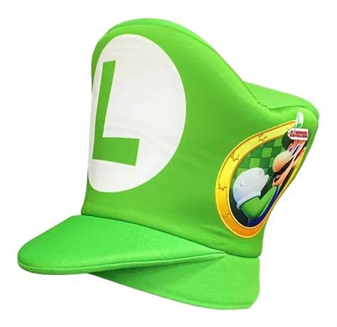 Gorro Sombrero Luigi Videojuego Fiesta Ciudad Cotillón