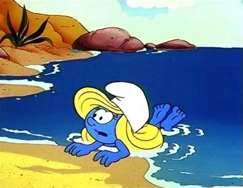 From Season 7s Sassettes Bewitching Friendship Smurfette Smurfs