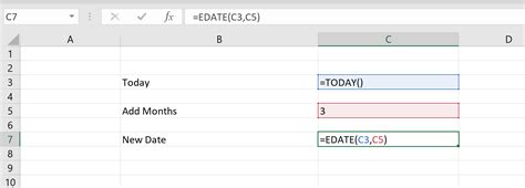 Excel Add Months To Date Step By Step Guide Screenshots Example