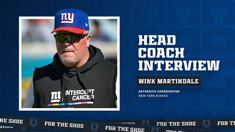 Colts Interview New York Giants Defensive Coordinator Don ‘Wink ...