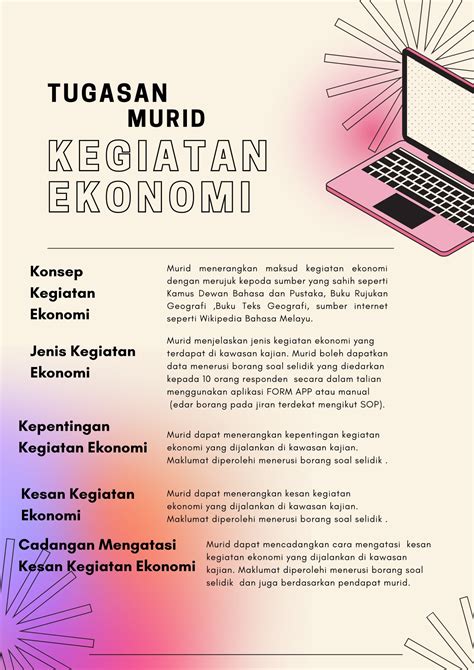 Konsep Dan Takrifan Kegiatan Ekonomi Tugasan Geografi Pt3 2015 Konsep