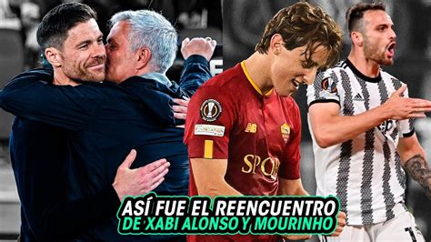 As Fue El Emocionante Abrazo De Mourinho Con Xabi Alonso En Su