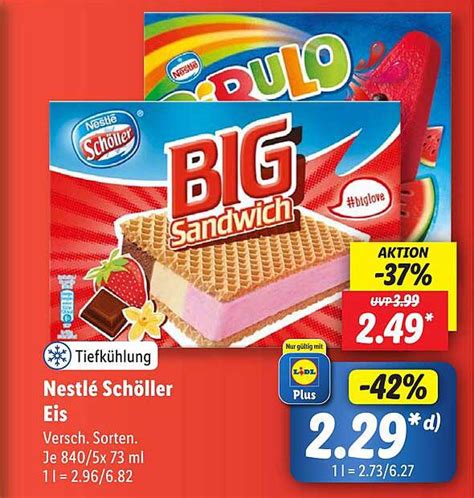 Nestlé Schöller Eis Angebot bei Lidl 1Prospekte de