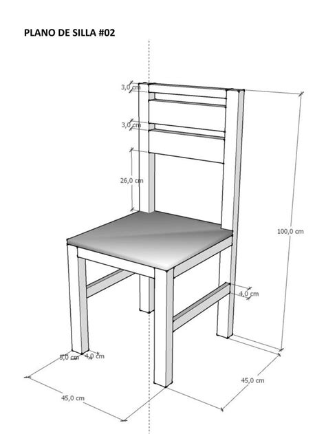 Una Guía Con 30 Planos Para Hacer Sillas De Madera House Furniture