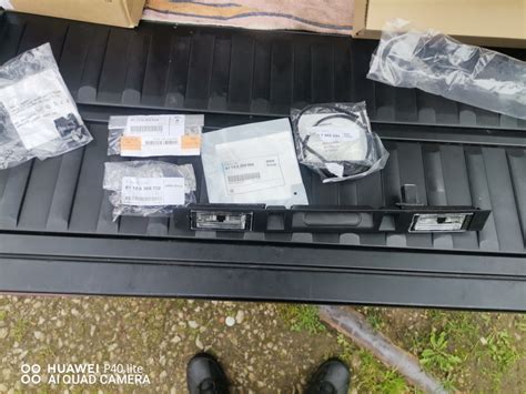 Планка подсветки номера — BMW X5 (E53), 3 л, 2002 года | поломка | DRIVE2