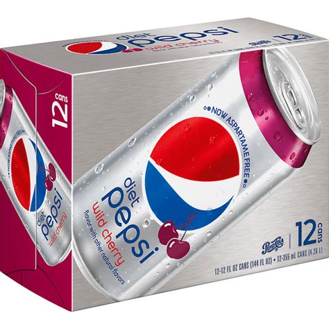 Wild Cherry Diet Pepsi® 12 Pack 12 Fl Oz Cans Cola Wades Piggly