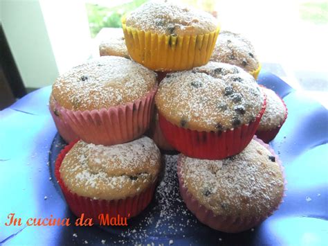 Muffins con cuore di cioccolato al caffè In cucina da Malu