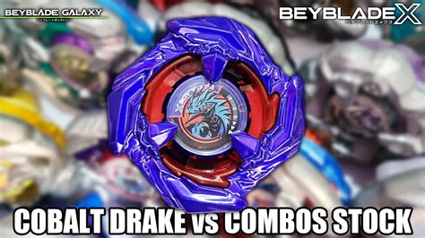 Cobalt Drake F Vs Combos Stock Beyblade X X Youtube