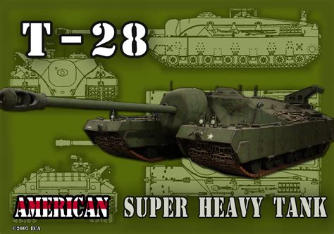 Brazos Evil Empire: US T-28/T-95 super heavy Tank WW2