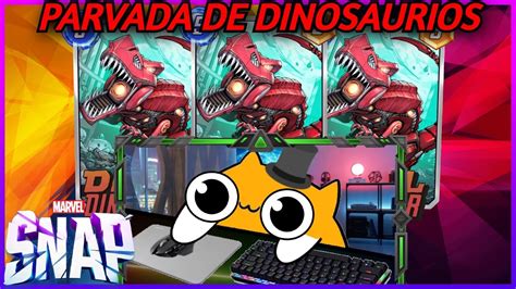 EL MECHANOSAUR PRIME Devil Dinosaur Deck Marvel SNAP Gameplay En