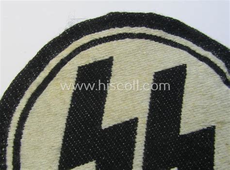 Hiscoll Military Antiques Superb Waffen Ss Sport Shirt Emblem As