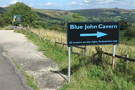 Blue John Cavern Peak District Derbyshire - Britain All Over Travel Guide