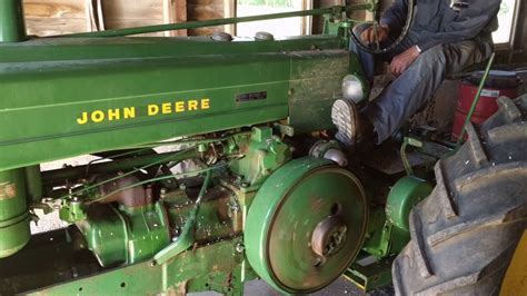 1944 John Deere Model A With Electric Starter Part 1 Really Old Start