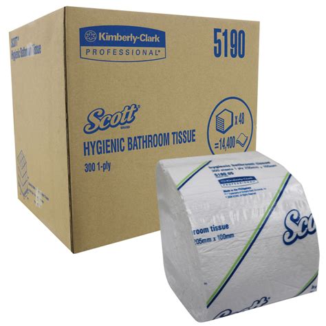 Scott Control Interleaved Toilet Tissue White Ply Packs