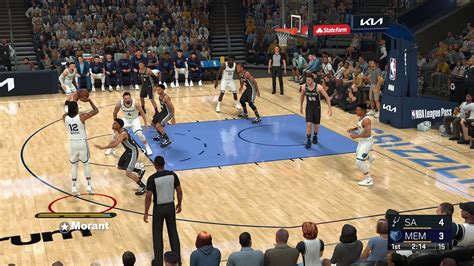 NBA 2K23 PC Gameplay San Antonio Spurs Vs Memphis Grizzlies 4K 60FPS