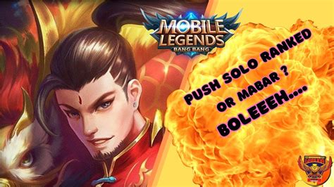 PUSH RANK SAMPAI MYTHICAL GLORY PART 3 MOBILE LEGENDS GRD YouTube