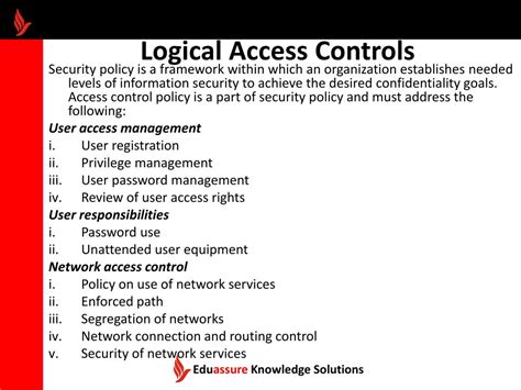 Logical Access Control Examples Order Prices