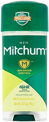 Amazon Mitchum Clear Gel Antiperspirant Deodorant For Men Super