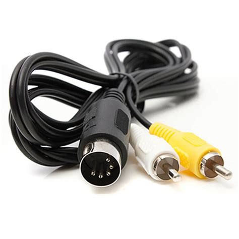 For Sega Genesis 1 Av Cable Audio Video Av Cable Cord 6ft Rca Cable