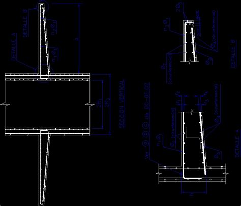 Details Details Reinforced Concrete Dwg Section For Autocad Designs Cad