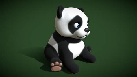 Panda Bear Buy Royalty Free 3D Model By GiobiancoFB 0c12f0b