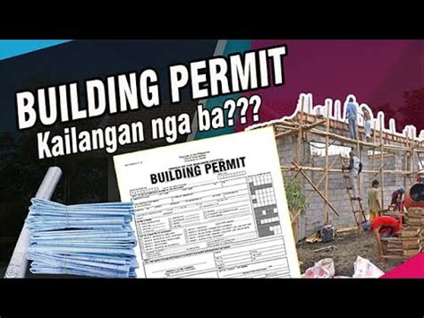 BUILDING PERMIT Requirements In The Philippines YouTube