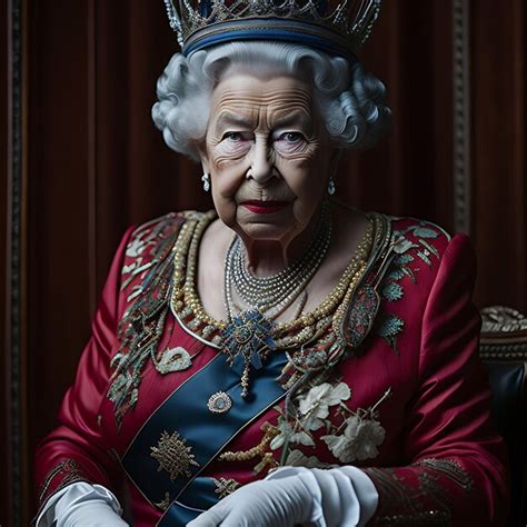 Premium Ai Image Queen Elizabeth