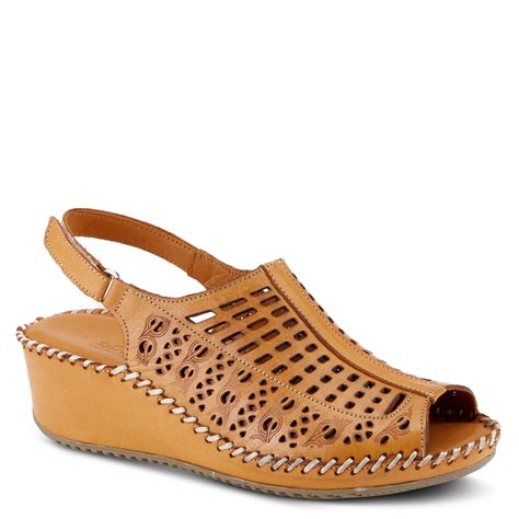 Spring Step Bohemianish Sandal Wedge Sandal Spring Step Shoes