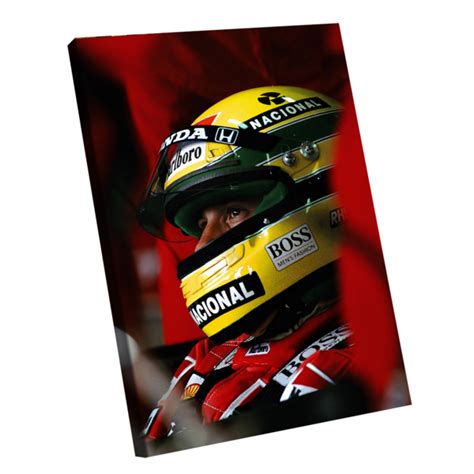 Quadro Ayrton Senna Br Artes Leroy Merlin