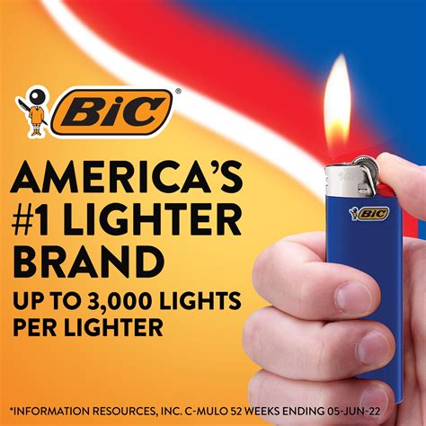 BIC Maxi Pocket Lighter Special Edition Flick My BIC Series 8 Count