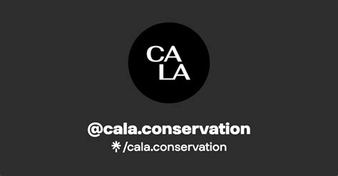 Cala Conservation Instagram Facebook Linktree