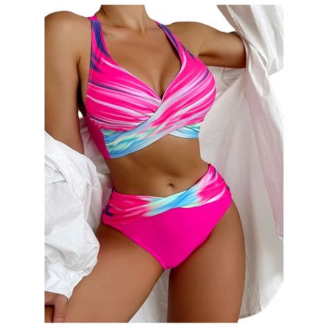 STRÓJ KĄPIELOWY BIKINI WYSOKI STAN DWUCZĘŚCIOWY S 13579948716 Allegro pl