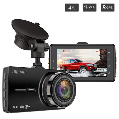 Amazon Toguard Dash Cam K Ultra Hd Dash Camera With Gps And Wifi