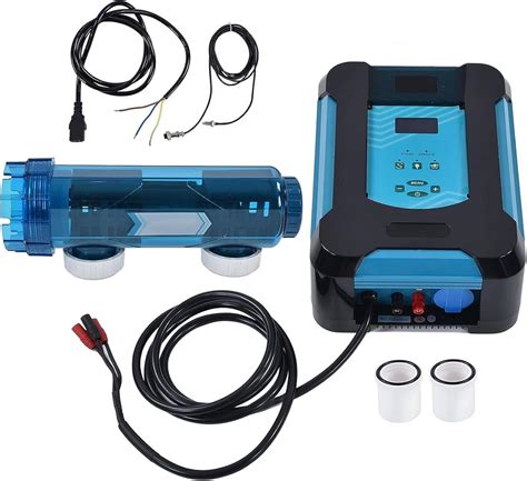 Pool Saltwater Chlorinator 20 30 40 50 G H Automatic Self Cleaning