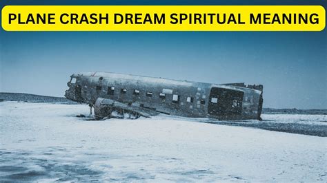 Plane Crash Dream Spiritual Meaning And Interpretation