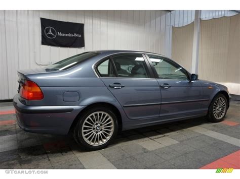 2003 Steel Blue Metallic Bmw 3 Series 330xi Sedan 111034321 Photo 6