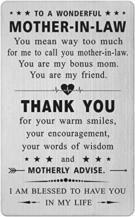 Thank You Quotes For Mother In Law Hallie Margaretha