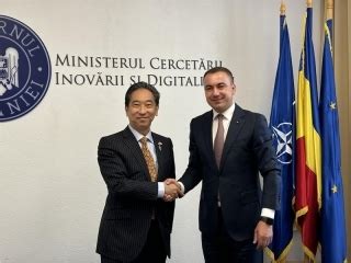 Vizita de curtoazie a Ambasadorului Katae la Ministrul Cercetării