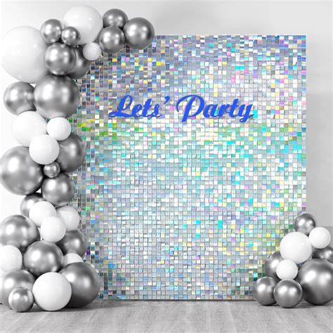 Shimmer Wall Backdrop Panels Square Sequin Shimmer Backdrop Wall