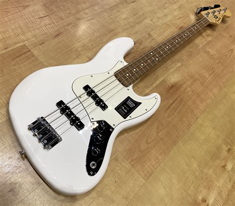 Fender Player Jazz Bass Polar White Andy Babiuk S Fab Gear