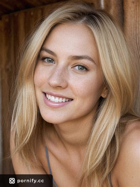 Swedish Babe With Big Boobs In Photorealistic Cabin Scene Playful