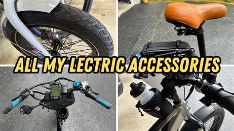 All My Lectric Ebike Accessories Youtube