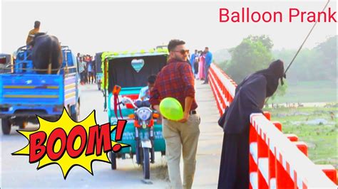 🎈balloon Blast Prank On Cute Girls 😱😱 Part 3 By Sm Prank Tv Youtube