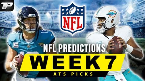 NFL Week 7 Picks And Predictions 2023 YouTube