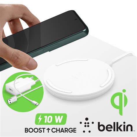 Chargeur à induction Sans fil 10W avec Chargeur Secteur QC 3 0 Belkin