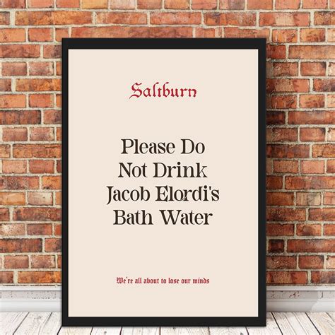 Saltburn Movie Poster 2023 Film, Saltburn Classic Movie Poster Print ...