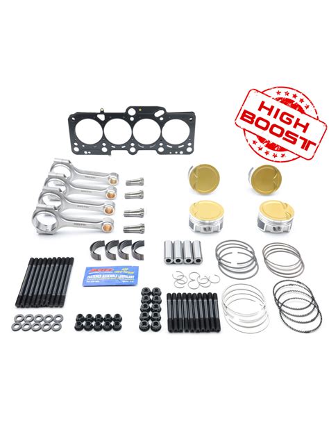 HIGH BOOST Kit Connecting Rods Forged Pistons ARP Hardware ACL Bearing