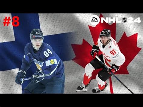 TULOS TAI ULOS NHL 24 Suomi MM Kisat Puolivälierä YouTube