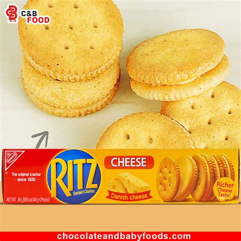 Ritz Cheese Sandwich Crackers 96gm