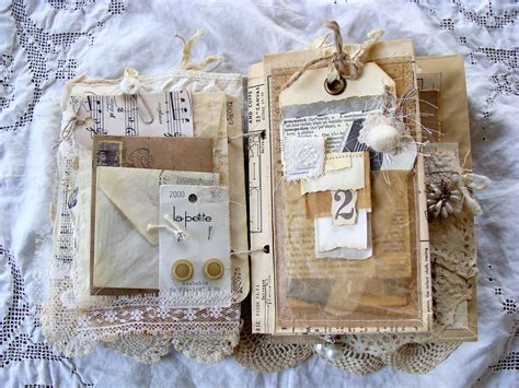 Handmade Vintage Journal Melody Of Love Keepsake Etsy Vintage Junk